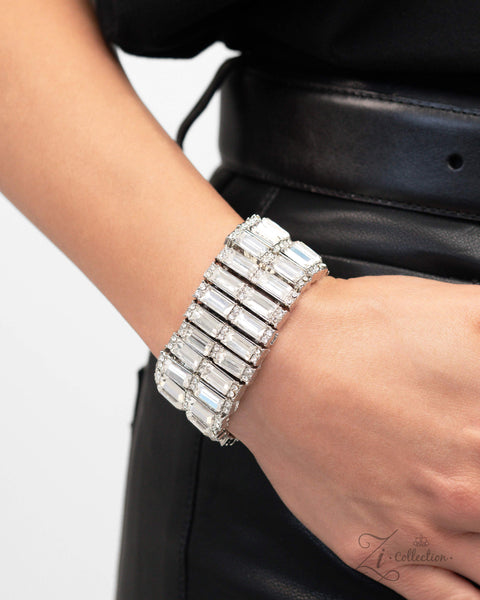 Ambitious Arrangement - White - Zi Bracelet Exclusive