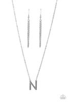 Leave Your Initials - Silver - N