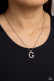 Leave Your Initials - Silver - G